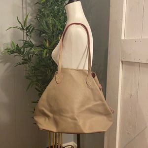 Lodis beige/pink purse